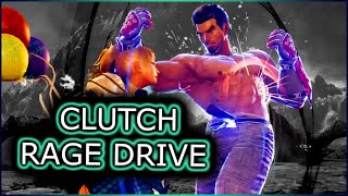 I hate command grab characters and Clutch rage art Tekken 7 online casuals