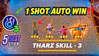 Magic chess “1 Shot Auto Win” Synergy in New Update 2024‼️✅ | S.T.U.N with Tharz Skill 3😱🔥 | MLBB💯