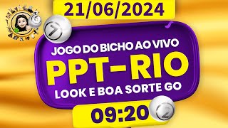 Resultado do jogo do bicho ao vivo - PPT-RIO 09:20 - PT-RIO 09:20 - 22-06-2024