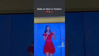 Bella Hadid participited in Next in fashion show