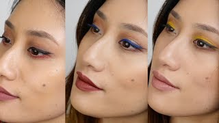 3 WAYS TO WEAR COLOURFUL EYESHADOW / WORK-FRIENDLY & WEARABLE