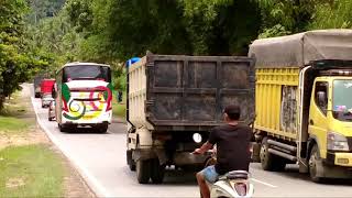 Seru!!! Bus MPM Ngeblong Panjang!  Penumpang Bus Ranah Minang Masih Rame Di Awal Tahun