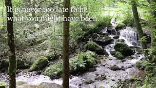 Sounds of River stream for relaxation. White noise