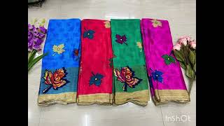 Dailywear crape saree/ WhatsApp 8903038832