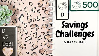 Savings Challenge Sunday + Etsy happy mail 😻