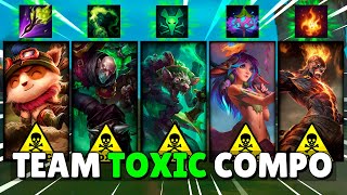 ¡La Composición MÁS TÓXICA del League of Legends!🤮