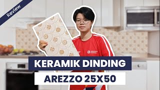 Review Keramik Dinding  : Arezzo - UNO 25x50