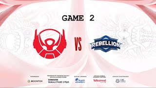 BIGETRON ALPHA vs REBELLION | WEEK 3 DAY 3 | GAME 2