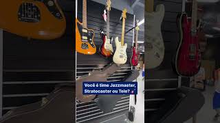 Qual o seu time Fender? Jazzmaster, Stratocaster ou Telecaster? 🎸 #shorts