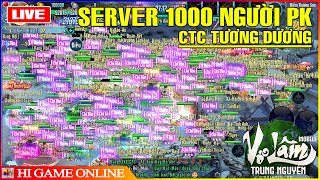 🔴[Live] Võ Lâm TN Mobile Lậu 30 Phái - Công Thành TƯƠNG DƯƠNG S1 | VLTK 1000 Người PK