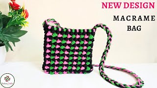 How to make Macrame Bag | DIY Macrame Bag Step by Step Tutorial