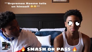 Quarantine Smash Or Pass 🔥🔥 ( Watch the Whole video ) Svpremme Reeme exposes himself‼️‼️