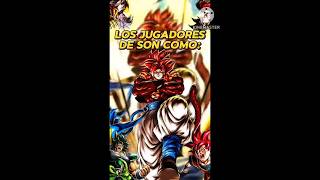 los jugadores de son como misashimmer fase 4 ultra parodia @SonNoelS #dragonballslegends