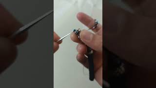 Tığ işi/hapishane işi Bileklik yapımı #diy #crochet #tiktok #trending #keşfet