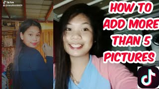 HOW TO ADD MORE THAN 5 PICTURES IN FACE LAPSE (TIKTOK TUTORIAL) (MARY DIOS VIDAL)