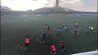 Escuela de fútbol | Circuito Físico (fútbol 11)