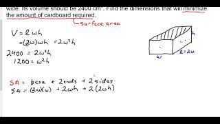 15-16 E Optimization Box Example