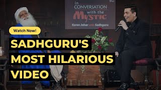 Sadhguru and Karan Johar Roast a Questioner | In Conversation with the Mystic | Most Hilarious Video