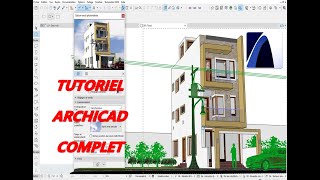 TUTORIELS ARCHICAD COMPLET PART  5 (R+2)