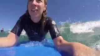 BodyBoarding in Zarautz, Spain