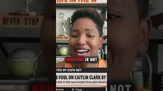 Monica McNutt battles Stephen A. Smith  on Caitlin Clark getting pushed by Chennedy Carter