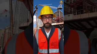 Smart and funniest worker 😂🤣#adamrose #construction #workers