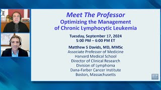 Optimizing the Management of Chronic Lymphocytic Leukemia — Part 1 of a 3-Part Series