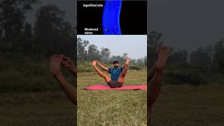 You can try for varicose veins #yogaposes #yogaworkout #ytshorts