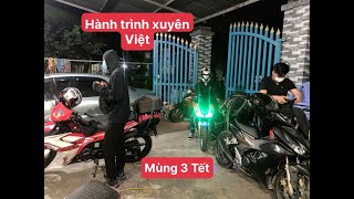 Hành trình kết nối xuyên Việt mùng 3 Tết | Vịt Xiêm Vlog