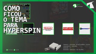 COMO FICOU o TEMA para Hyperspin BASEADO no NINTENDO SWITCH