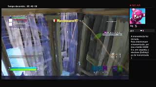 Jogando de madrugada Fornite