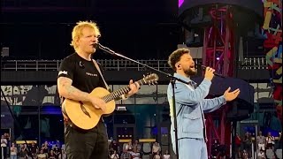 Ed Sheeran feat. Calum Scott - You Are The Reason LIVE | Kaunas, Lithuania | 04.08.2024