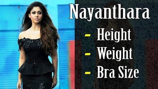 Nayanthara Height Weight Bra Size | Family | Affairs | Gyan Junction