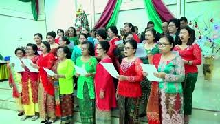 Natal Pangulu Ponggok Sipartano Naiborngin P. Sidimpuan "KOOR GLORY HALELUYA"