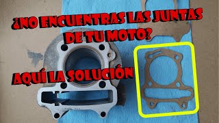 ¿Cómo hacer juntas de motor?