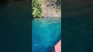 Devil punch bowl at Lake Crescent, Washington