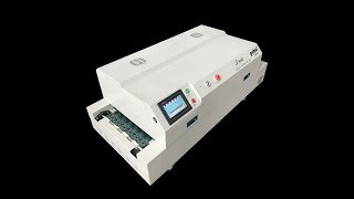 Smart LCD Touch screen 8 heating zone reflow oven T-980