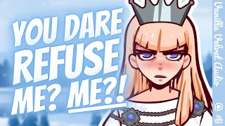 Tsundere Ice Queen Thaws (a Little!) for You [Audio Roleplay] [Offering Marriage] [Assertive/Bossy]