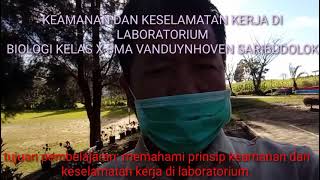 Keamanan Dan keselamatan kerja di laboratorium