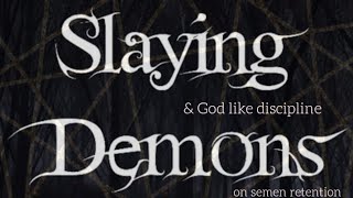 This Is How You Slay Your Demons & Turn Into A Monster…👿 ‼️ #discipline #semenretention