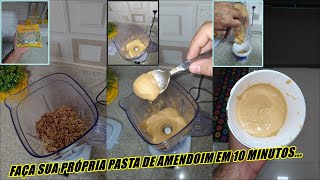 PASTA DE AMENDOIM CASEIRA, Como fazer?