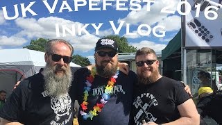 UK Vapefest 2016 - Inky Vlog #3 - Beards and other stuff