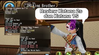 Build Katana Toram Online | Review Katana 2 Slot dan Katana 1 Slot | King Brother #toramonline