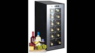 Der beste Weinkühlschrank - Weinklimakühlschrank Mini Kühlschrank Minibar Test