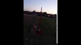 Model Rocket Blows Up !