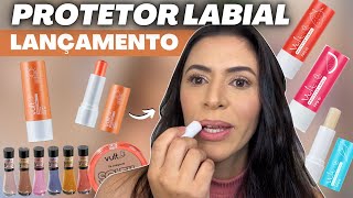 Protetor Labial FPS 15 Lip Balm Vult SOLEIL Hidratante para os lábios #éLANÇAMENTO | Make com Lari