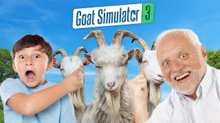 Goat Simulator 3 - ojciec i syn grają kozami. Co tam się działo. To było epickie