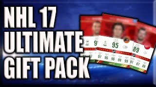 NHL 17 - Ultimate Gift of Giving Pack Opening! 95 Overall Player!