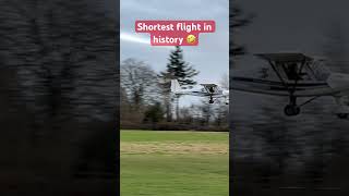 Shortest flight in history!