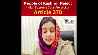 Indian Supreme Court's Decision About Article 370 in IIOJK | Farrukh Awais | Social Activist